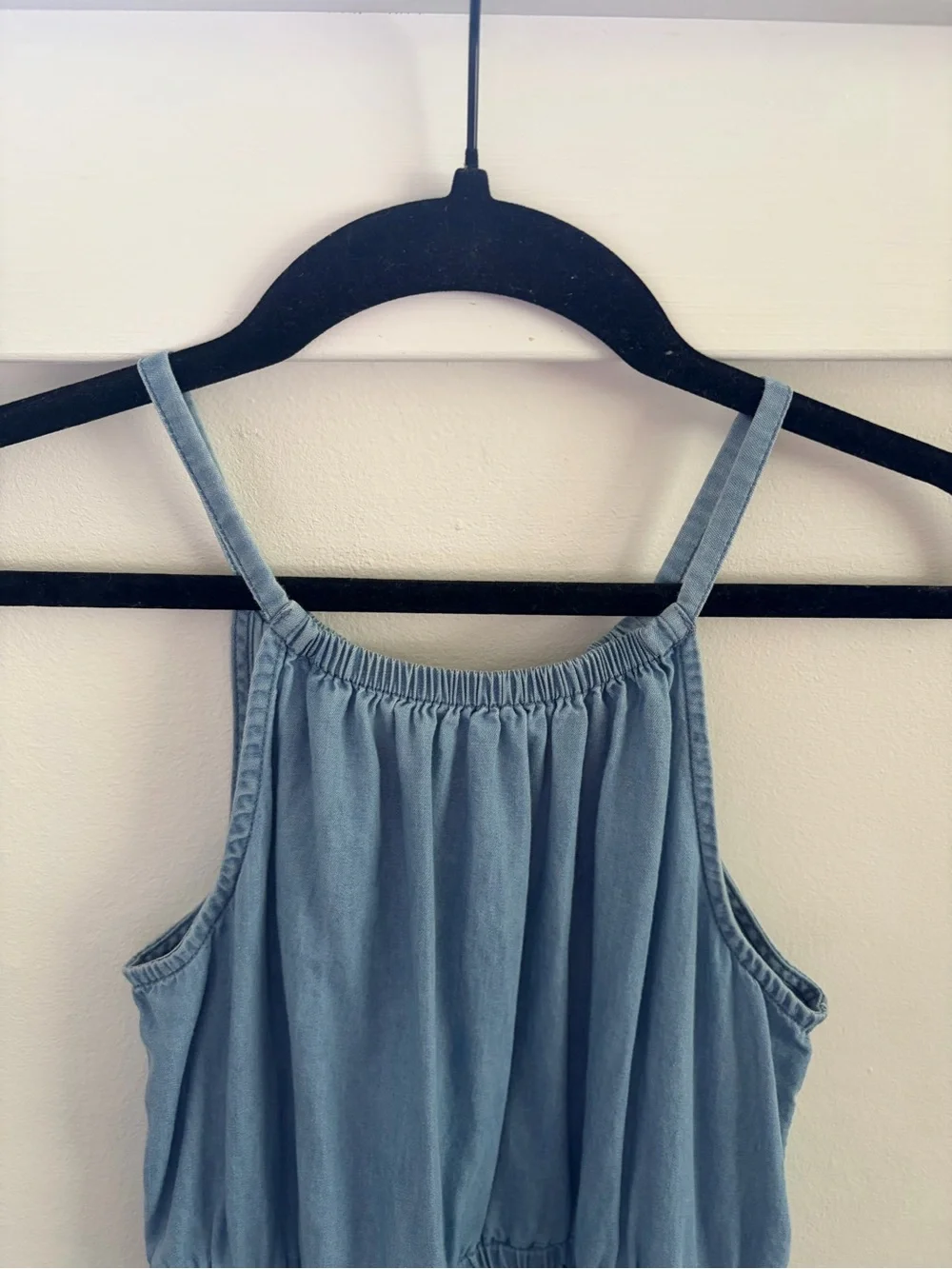 GAP Kids Light Blue Elastic Waist Dress